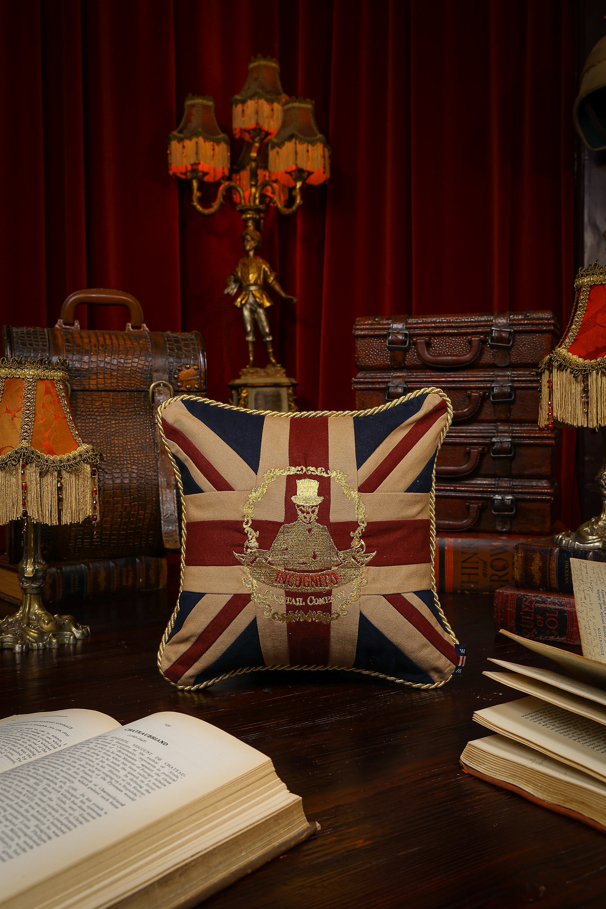 Incognito Small square Union Jack pillow