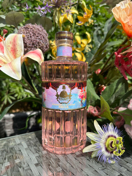 Incognito Strawberry & Raspberry Pink Gin Incognito Spirit company
