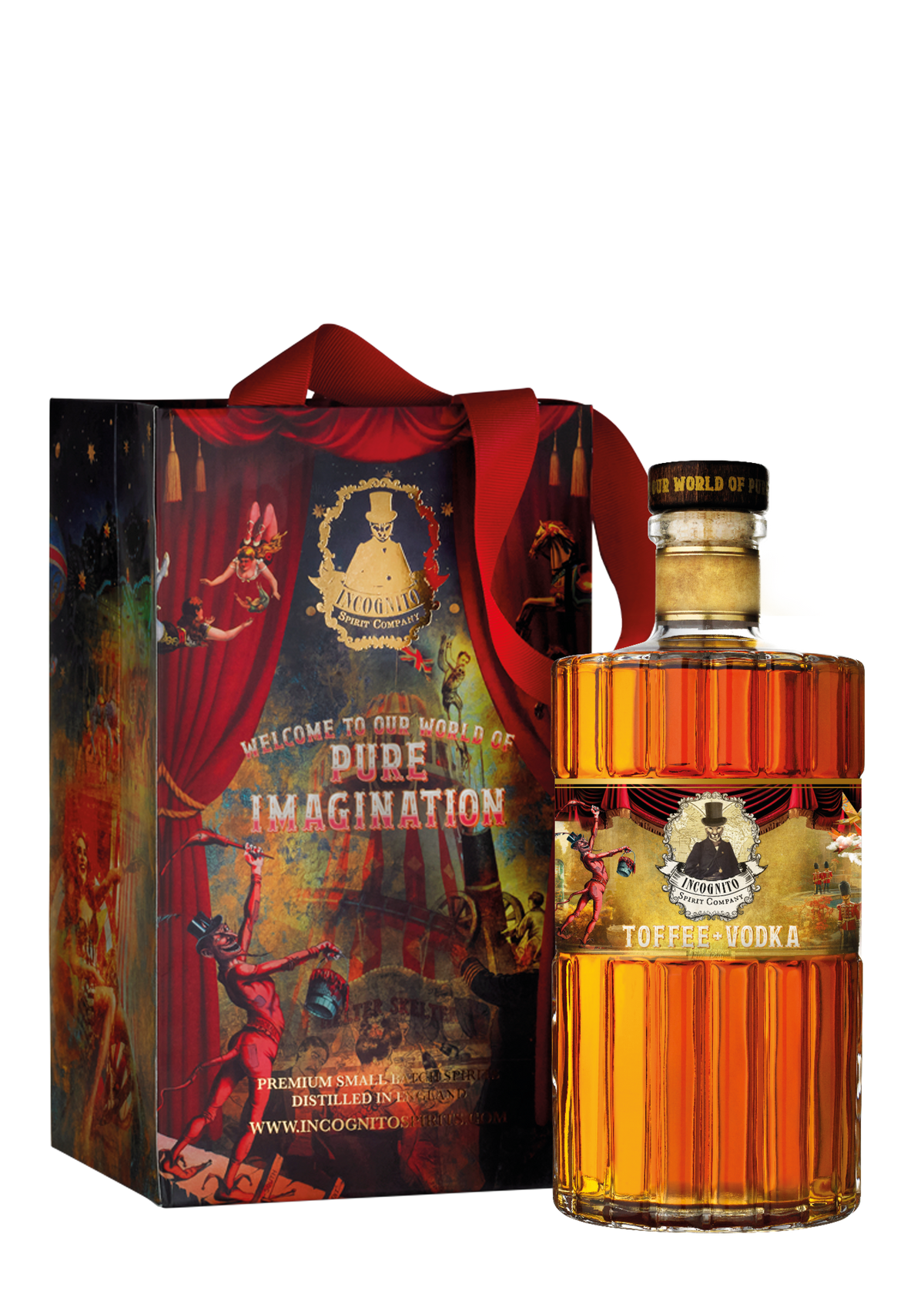 Toffee Vodka with gift bag 